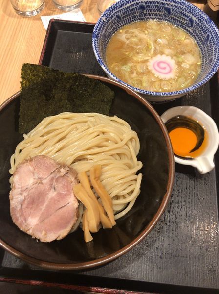「海老つけめん730円」@舎鈴 北品川店の写真