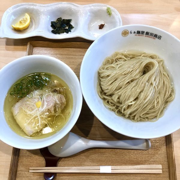 「塩つけ麺 ￥1200」@飯田商店 湯河原本店の写真