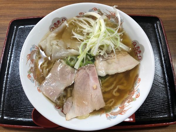 「ワンタン麺＋ネギ増し」@麺や しげとみ～の写真