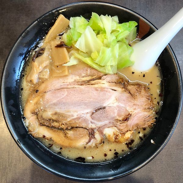 「鶏白湯 醤油らー麺 (650円)」@麺人佐藤の写真