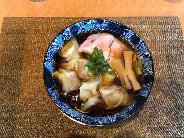 「ワンタン中華そば」@柴崎亭の写真