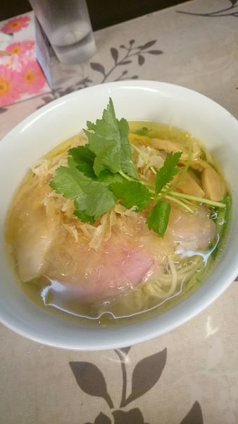 「鮭節の塩   980円」@小烏丸 ramen-laboの写真