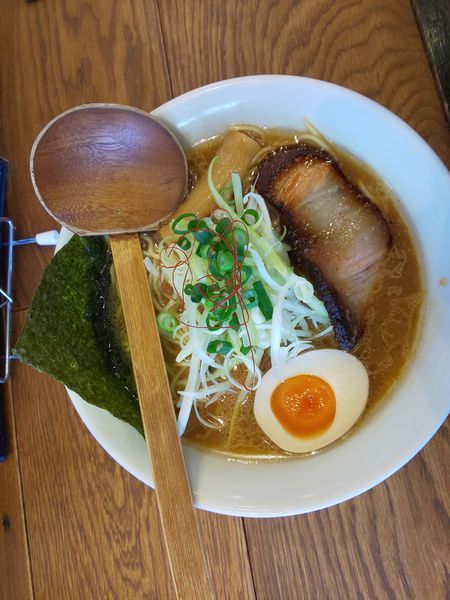 「豚鶏MIX」@鶏白湯中華そば 鶏たけ商店の写真