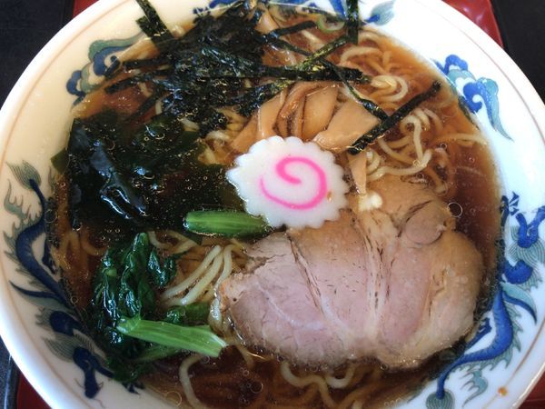 「ラーメン550円」@おそば 小川家の写真