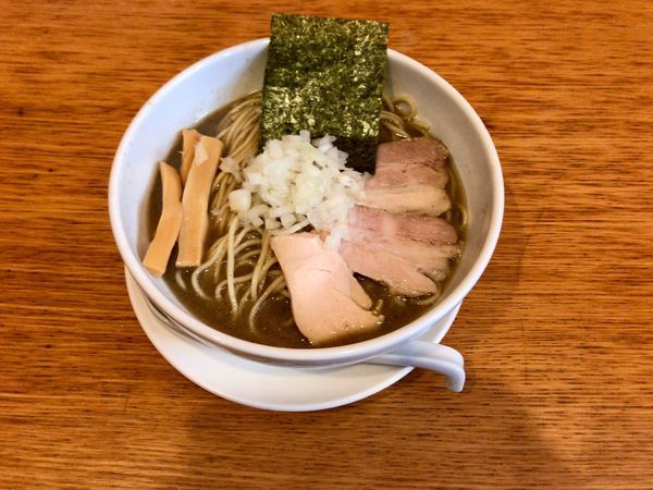 「煮干しそば 並」@煮干そば とみ田の写真