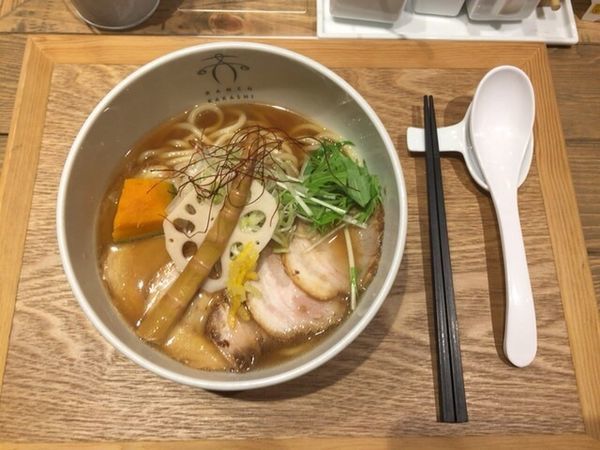 「淡麗ゆずしょうゆ チャーシューメン」@案山子の写真