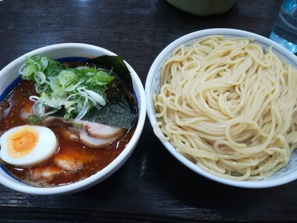 「辛味チャーシューつけ麺(500g)」@各務原 大勝軒の写真