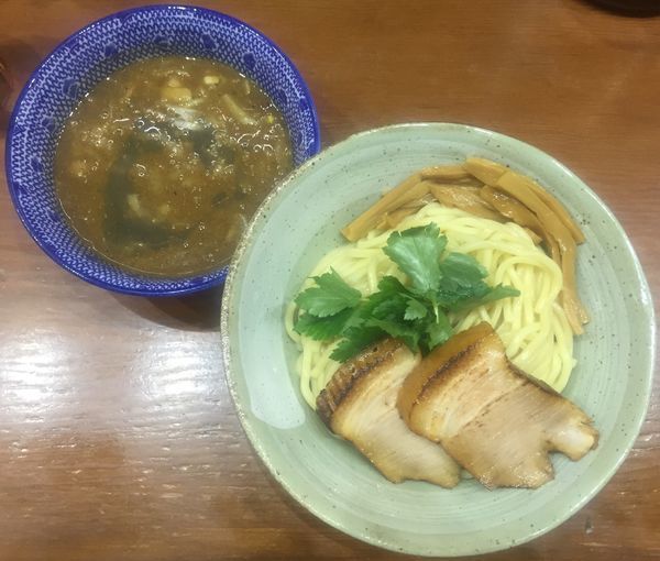 「特濃煮干しつけ麺850円」@麺や百日紅の写真