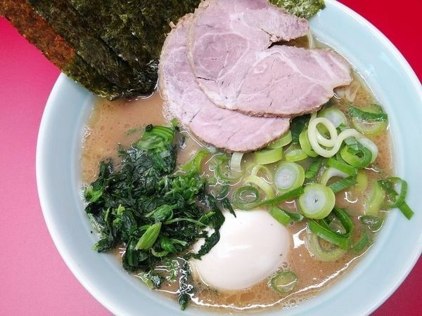 「丸得ラーメン」@家系らーめん 武将家の写真