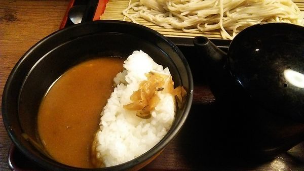 「（小）カレーセット 520円」@生そば 玉川 池袋東口店の写真