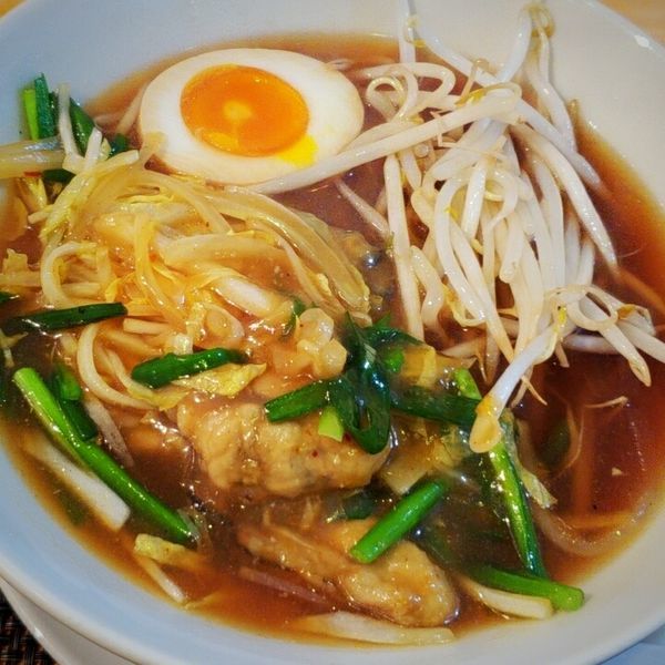 「【本日の限定】牡蠣と野菜の汁そば ９００円」@汁そば といろの写真