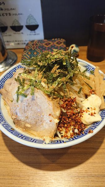 「たれそば+豚２枚」@びんびん豚の写真