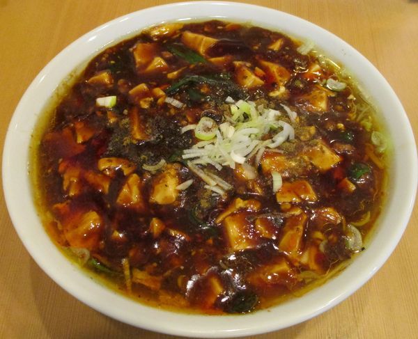 「マーボー麺　800円」@YOKOHAMA中華そば かみ山の写真