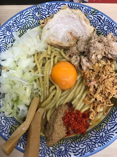 「狼煙まぜそば（カレー）」@狼煙 大宮店の写真