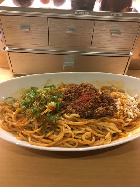 「汁なし坦々麺」@濃厚鶏そば 葵の写真