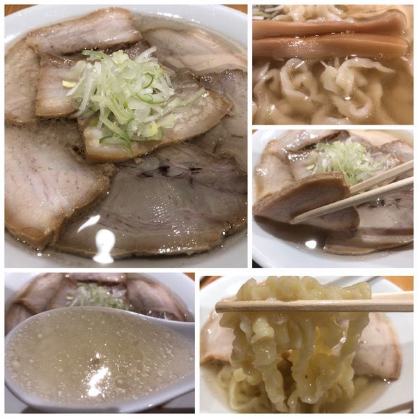 「【うえんで食堂】会津山塩チャーシューメン（極太手打麺に変更）」@日本橋ふくしま館 MIDETTE ミデッテの写真