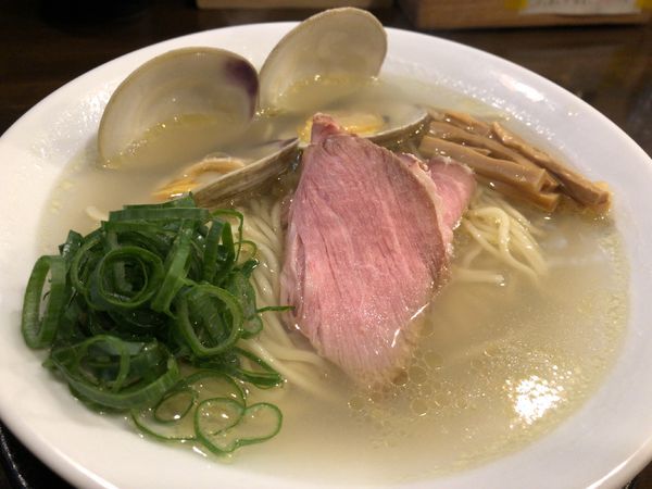 「塩らぅめん 500円（1週年記念価格）」@ラゥメン大地の写真