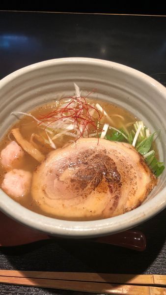「銀笹らーめん 白醤油」@麺処 銀笹の写真