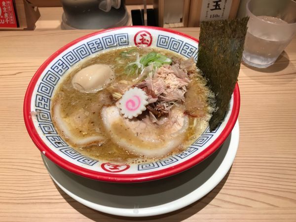 「特製とろりそば」@東京煮干し らーめん 玉 東京駅店の写真