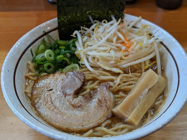 「味噌ラーメン800円　大盛り100円　ライス無料」@麺の樹 ぼだいの写真