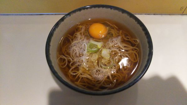 「玉子そば」@おぎのや 軽井沢駅売店の写真