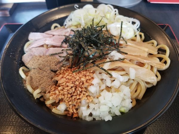 「油そば　大盛」@麺屋 松尾の写真