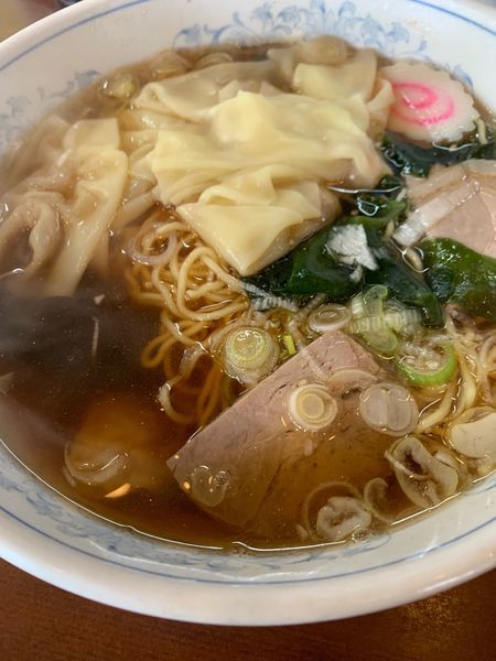 「ワンタンメン650円」@皆楽亭の写真