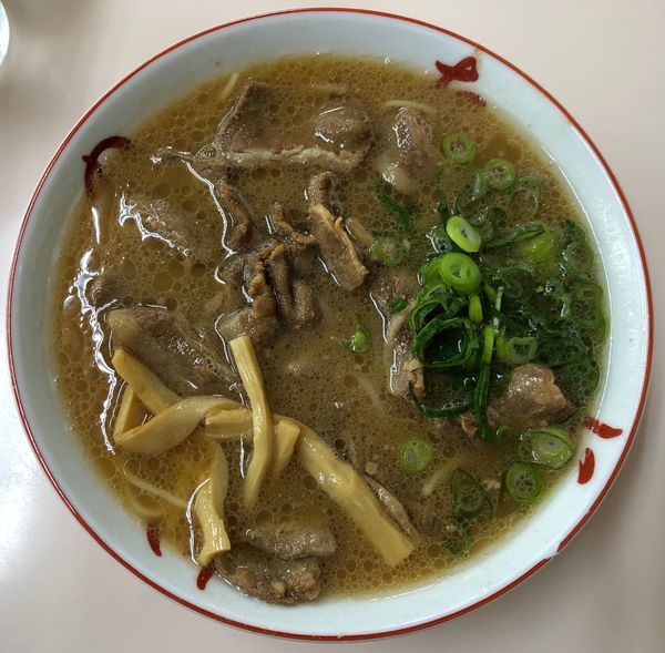 「中華そば 並盛中肉」@中華そば いのたに 本店の写真