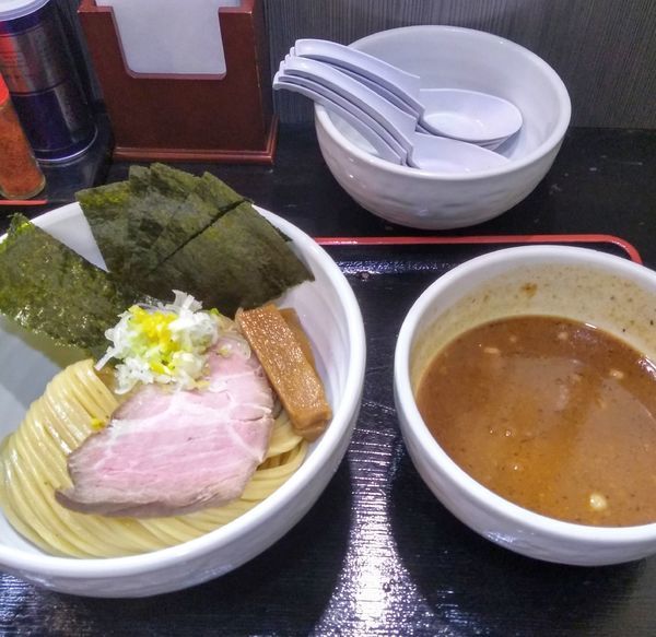「つけ麺､海苔」@濃厚宗田つけめん 麺屋縁道の写真