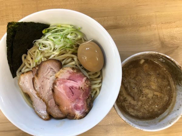 「特製豚骨鷄魚介つけ麺 中盛」@麺処 有彩の写真