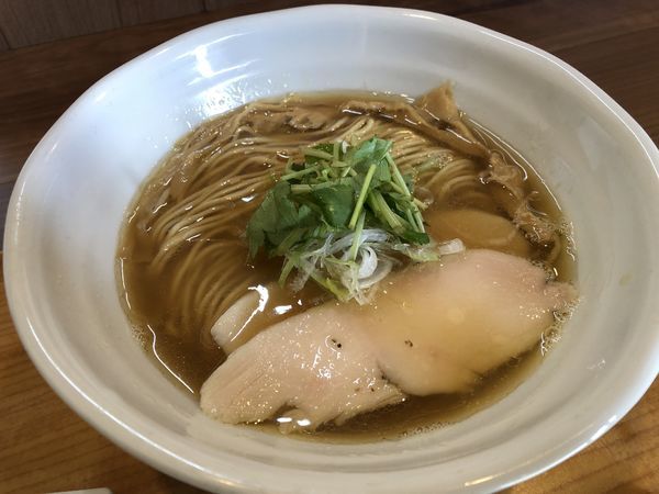 「煮干し醤油ラーメン」@ラーメン 健やかの写真