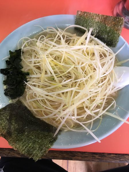 「ネギラーメン 倍ネギ」@ラーメンショップ 小野路店の写真