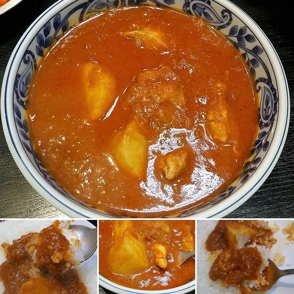 「チキンカラヒ(TCセット)   2000円」@デリー 上野店の写真