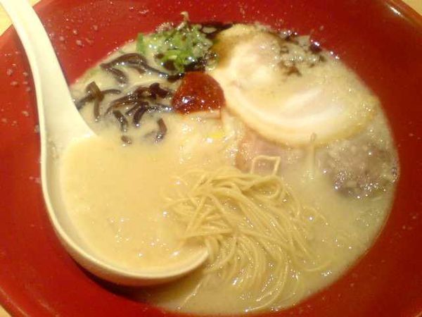 「赤丸新味(500円，3月28日～3月30日までの特別価格)」@一風堂 西五反田スタンドの写真