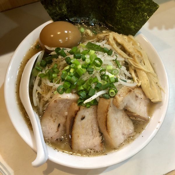 「【限定】豚コク正油ラーメン ￥800」@麺屋 扇 SENの写真