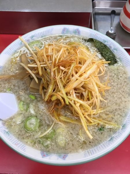 「ネギラーメン ニンニク別皿」@MURAYAMAホープ軒 本店の写真