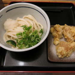 冷[並盛]とり天おろし醤油：450円