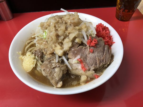 「ラーメン （中）」@ラーメンハイキックの写真