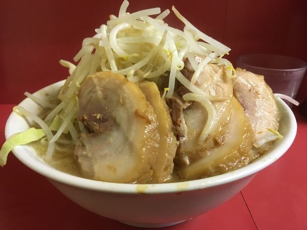 「小豚(ヤサイマシ)」@ラーメン二郎 桜台駅前店の写真