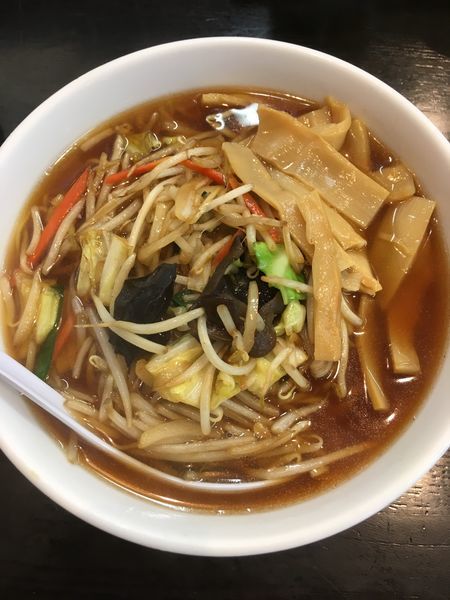 「野菜ラーメン メンマ」@南京亭 相模原橋本店の写真