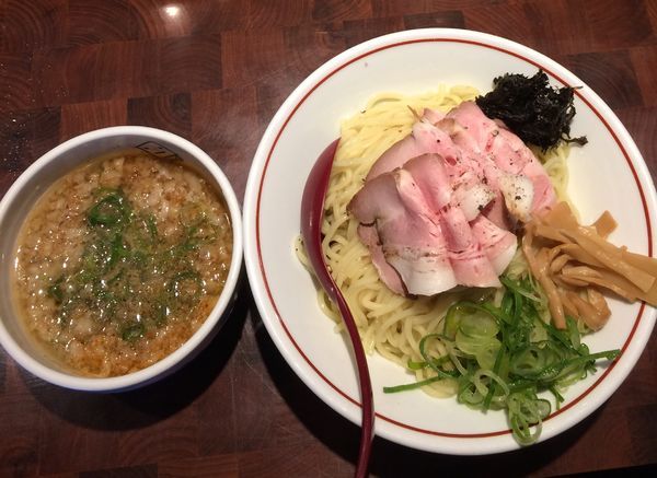 「背脂生姜醤油つけ麺300ｇ チャーシュー」@生姜醤油専門 我武者羅 代々木店の写真