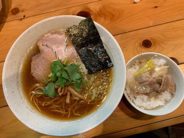 「しょうゆら〜めん800円」@麺や そめいよしのの写真