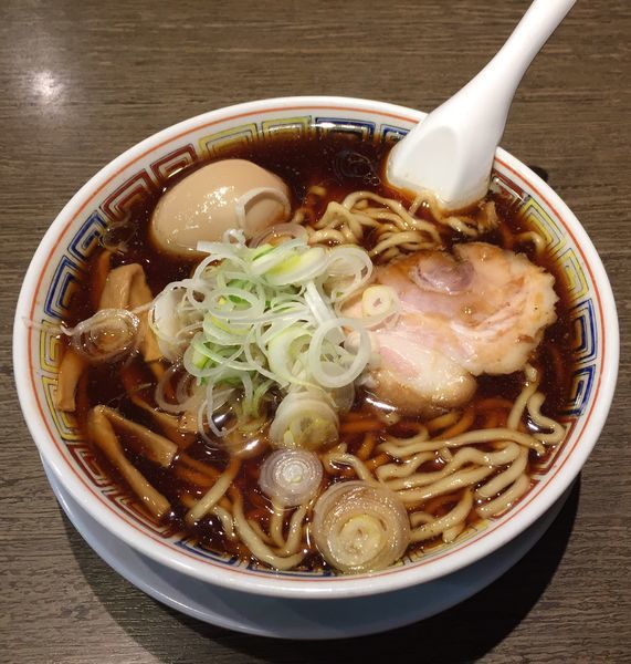 「味玉中華そば」@丸中華そばの写真