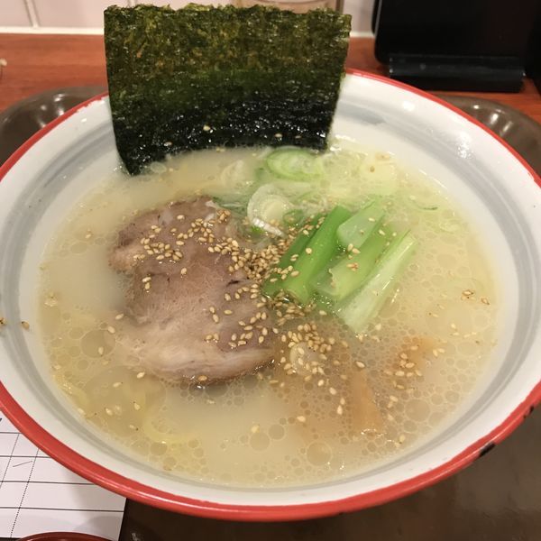 「鶏知床塩ラーメン（￥700）」@こころやの写真