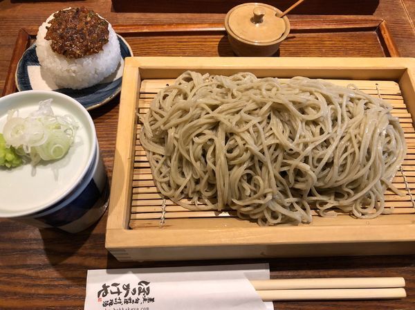 「十割そば」@ぼっかけやの写真