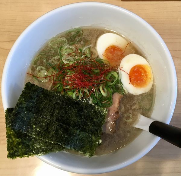 「味玉煮干そば」@麺屋Mの写真