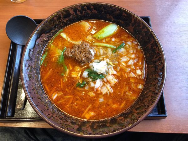「しびれ担々麺」@こだわりらーめん ゆきむら亭 つくば店の写真