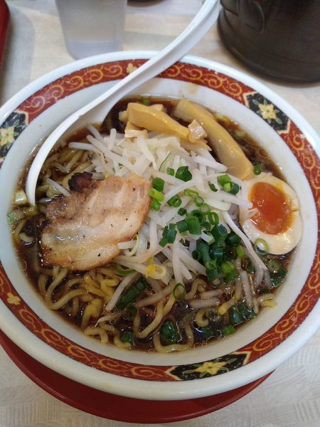 「コクだし中華そば 420円 炒飯 350円」@中華食堂 一番館 池袋サンシャイン60通り店の写真