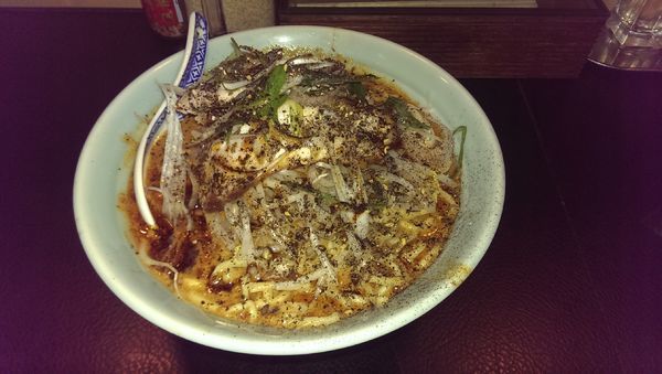 「赤担々麺、大盛、激辛」@JTANの写真