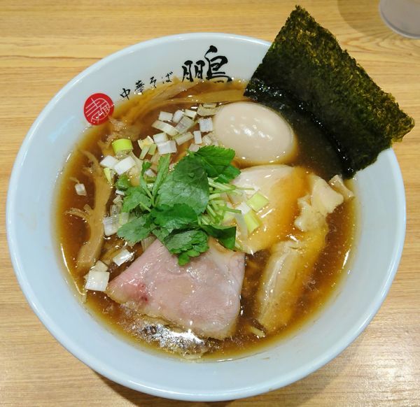 「本枯味玉醤油そば」@中華そば 鵬の写真